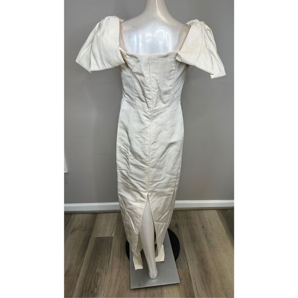 Alexia María Josephine Off-The-Shoulder Gown Size US10 $1750 - Picture 10 of 12
